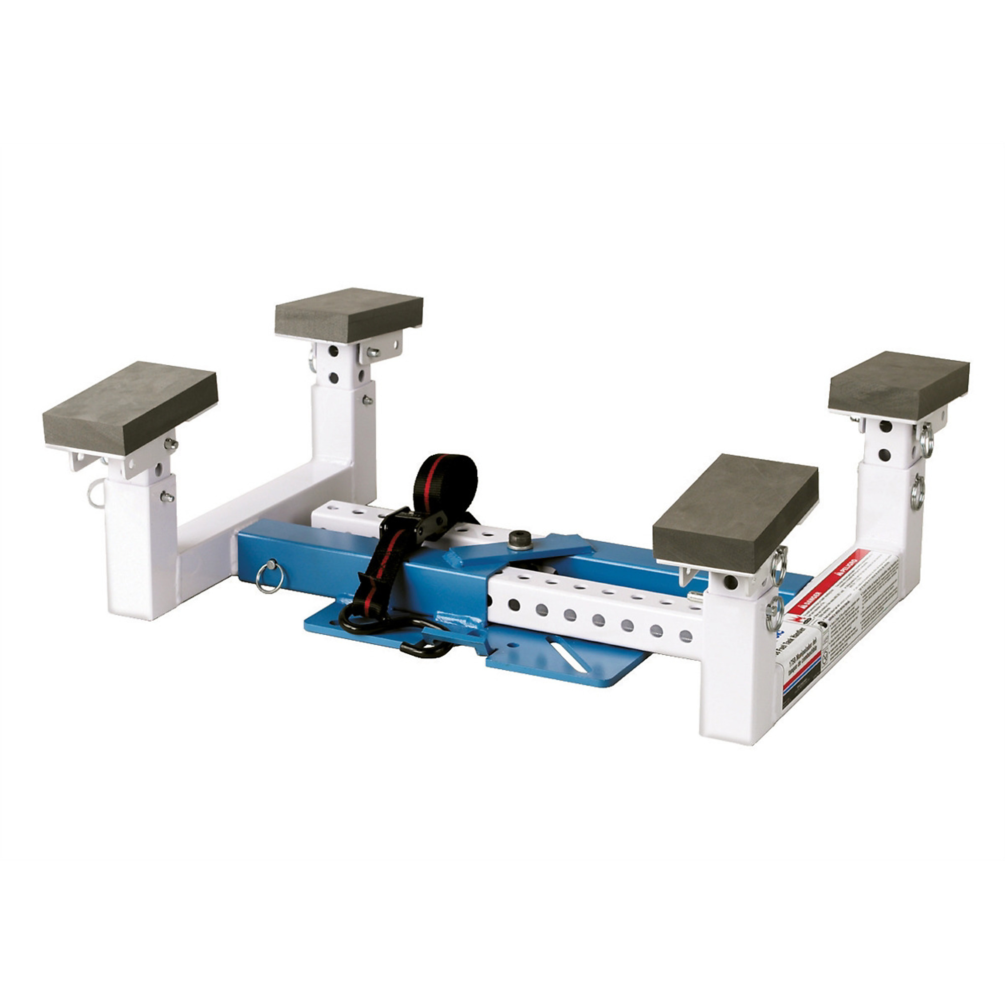 OTC Fuel Tank Handler Stand — Adjustable, 24in.–38in. Horizontal, 7in.–11in. Vertical, 40-Gallon Capacity, Model# OTC1758